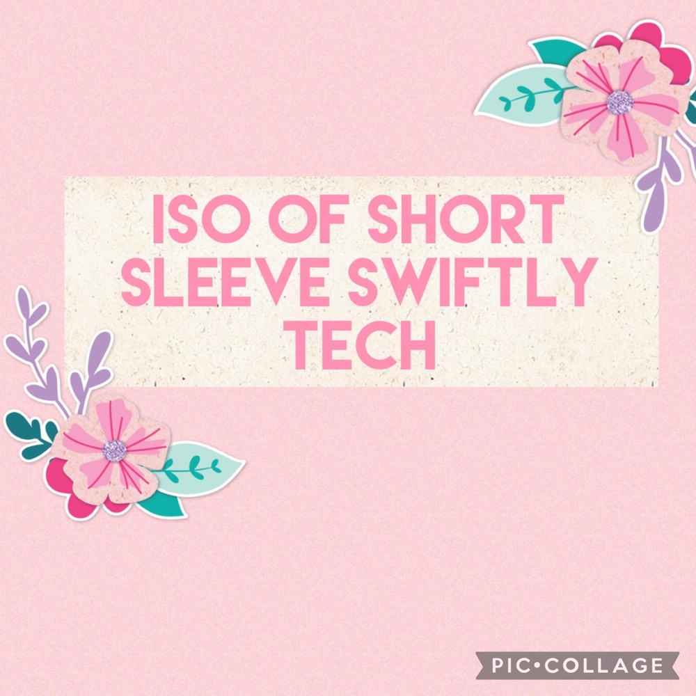 ISO of lululemon short sleeve swiftly tech